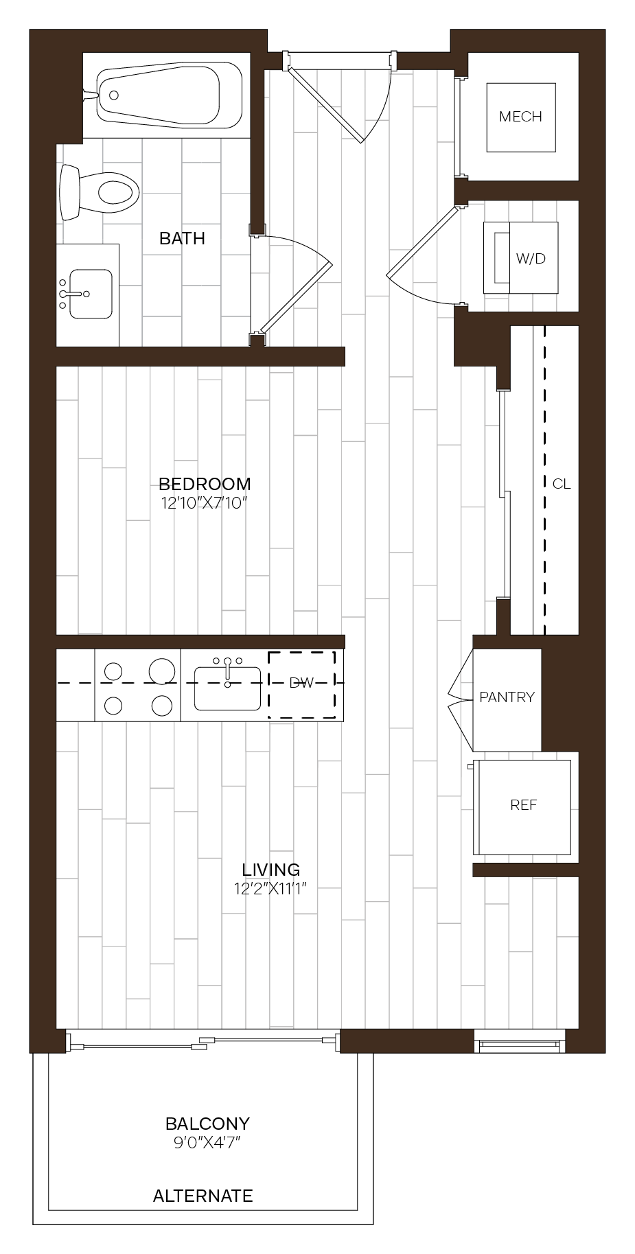 floorplan of 452